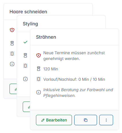Online Terminplaner Dienstleistungen