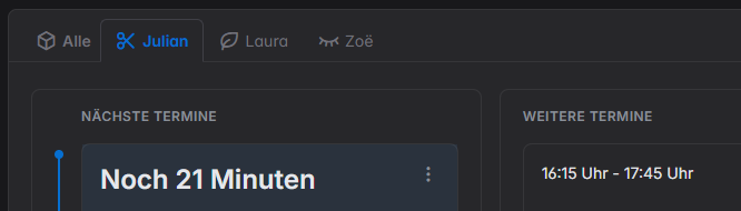 Online Terminplaner Nutzerkonten Teaser