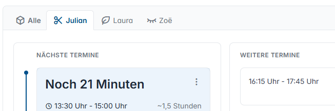 Online Terminplaner Nutzerkonten Teaser