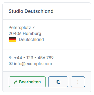 Online Terminplaner Standort